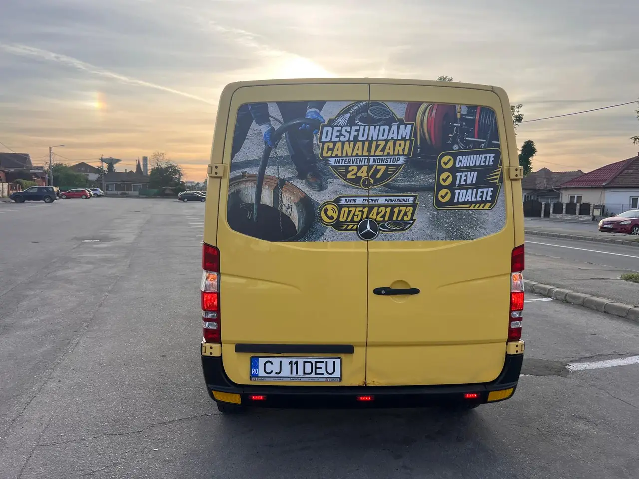 Autospecială DEU INSTAL pentru desfundare canalizări